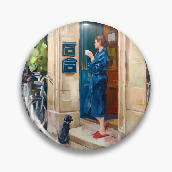 Artikelvorschau, Kunstposter „Pariser Morgenkaffee“ entworfen und verkauft von CARRAANN.