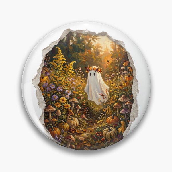 Item preview, Floral Garden Ghost designed and sold by Roy & Tiffany.