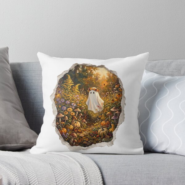 Item preview, Floral Garden Ghost designed and sold by Tiffany Roy.