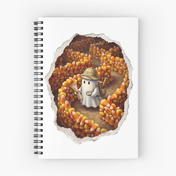 Item preview, Candy Corn Maze Ghost designed and sold by Tiffany Roy.