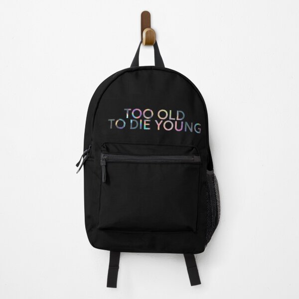 Item preview, Too Old to Die Young – Sarcastic Typography Design designed and sold by D-Ave Magic Store .