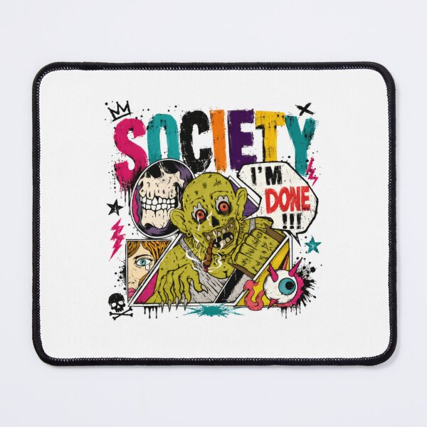 Item preview, Society I'm Done Anti Society Rebel Anti Establishment Counter Culture designed and sold by RetroMini2026.