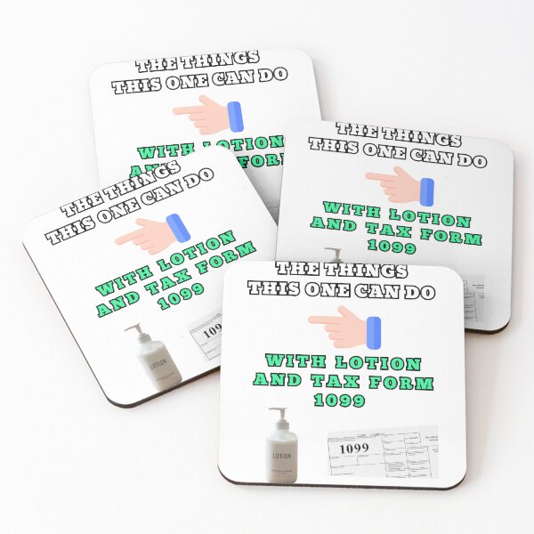 Item preview, The things this one can do with lotion and tax form 1099 designed and sold by Goode-sense2025.