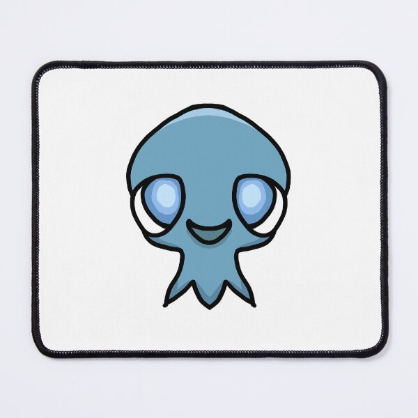 Item preview, Cute Cracked Skull Monster Blue – Spooky Kawaii Sticker Art designed and sold by davidmalec.