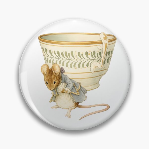 Item preview, Beatrix Potter Vintage Watercolor Mouse Print for Children's Nursery designed and sold by RickE.