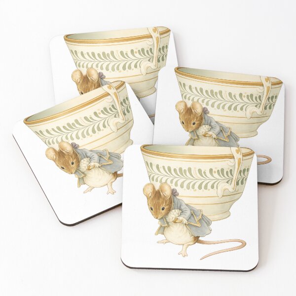 Item preview, Beatrix Potter Vintage Watercolor Mouse Print for Children's Nursery designed and sold by RickE.