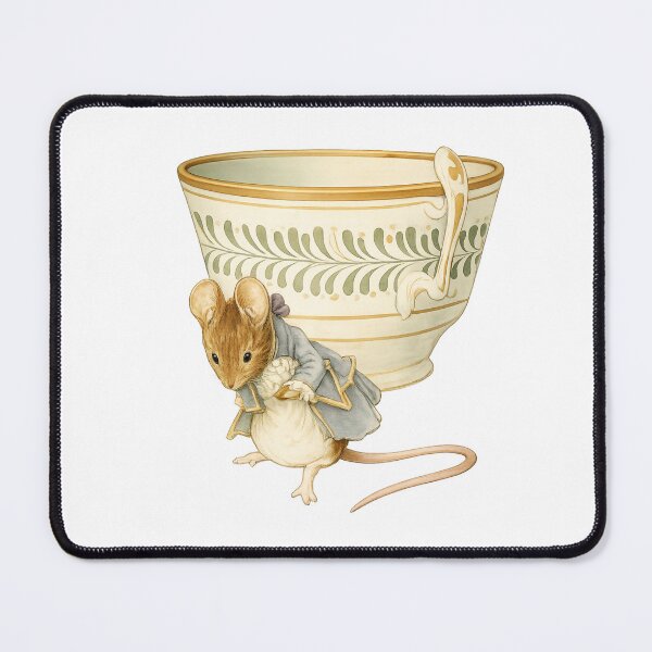 Item preview, Beatrix Potter Vintage Watercolor Mouse Print for Children's Nursery designed and sold by RickE.