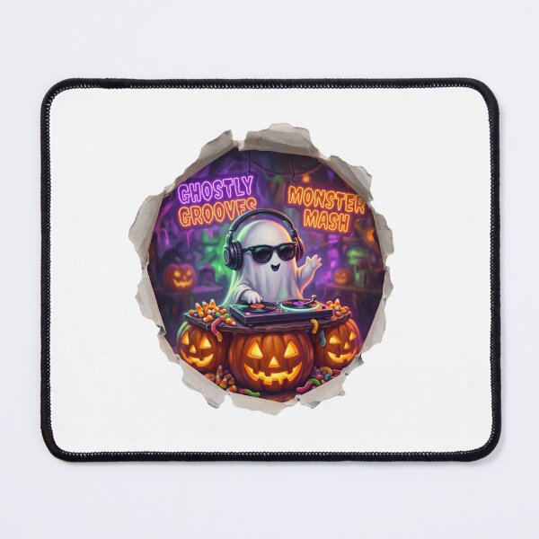 Item preview, Monster Mash DJ Ghost designed and sold by Roy & Tiffany.