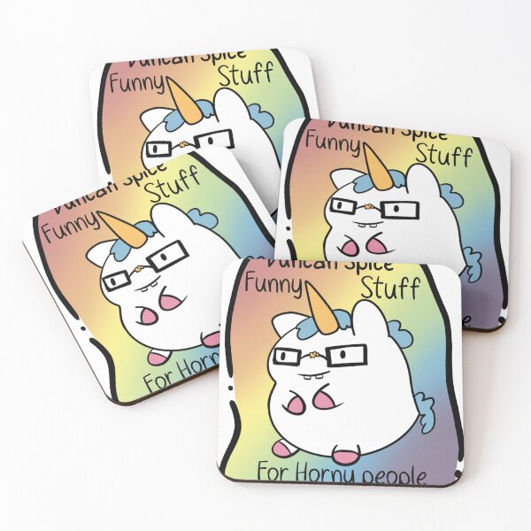 Item preview, Macabre unicorn Funny Stuff For Horny People designed and sold by Duncan Spice.