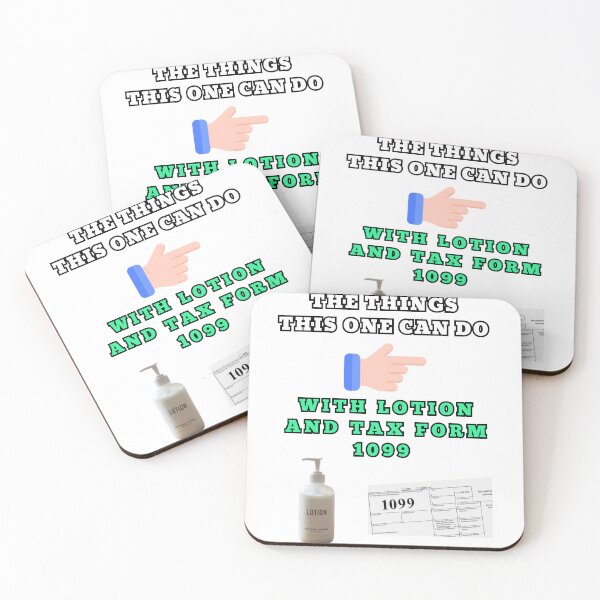 Item preview, The things this one can do with lotion and tax form 1099 designed and sold by Goode-sense2025.