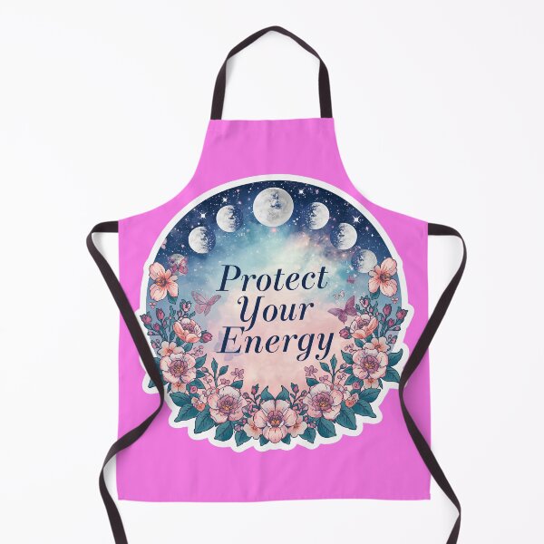 Item preview, Moon Phase Protect Your Energy Aesthetic designed and sold by Karina Creative Studio.
