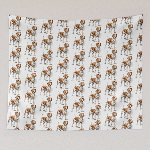 Item preview, Beagle Dog | Cute Puppy Aesthetic Art designed and sold by Mandayartstudio.