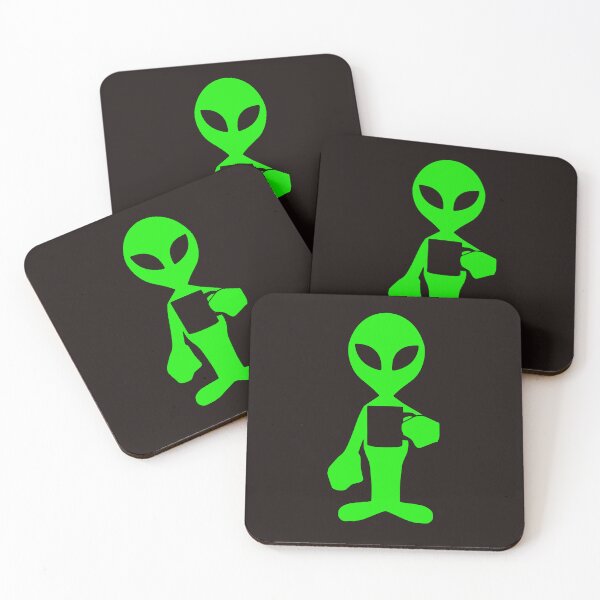 Item preview, coffee alien designed and sold by Area52FL.