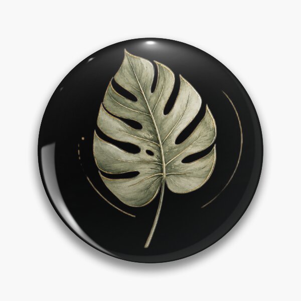 Item preview, Elegant Gold Monstera Leaf Botanical Minimalist Aesthetic Design designed and sold by MUSA'S.