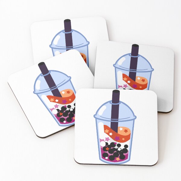 Item preview, Lesbian Pride Boba designed and sold by YankeyDoodles.