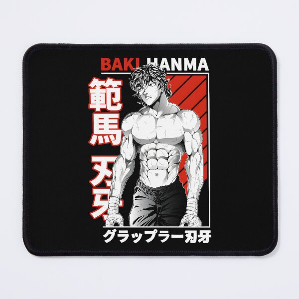 Item preview, Baki Hanma Grappler Japanese Text designed and sold by KinleeBarr.