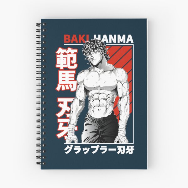 Item preview, Baki Hanma Grappler Japanese Text designed and sold by KinleeBarr.