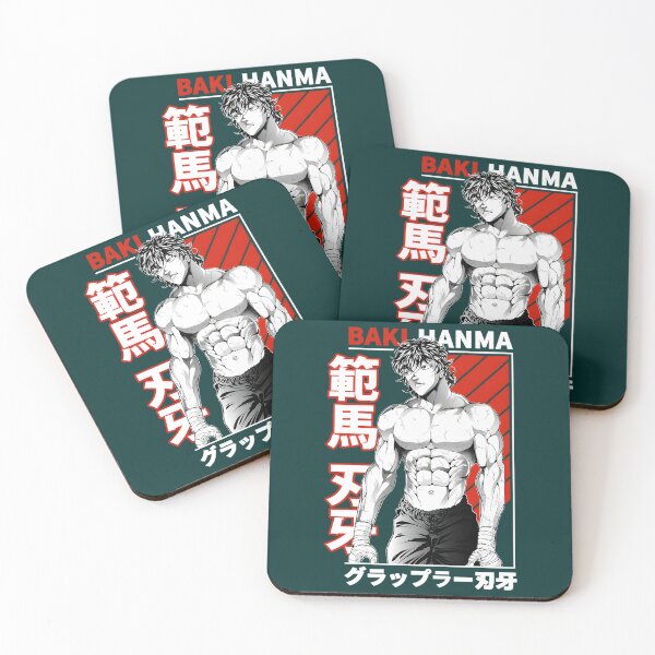 Item preview, Baki Hanma Grappler Japanese Text designed and sold by KinleeBarr.