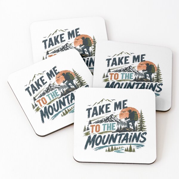 Item preview, Take Me To The Mountains Hiking Adventurer Outdoor Lover designed and sold by RetroMini2026.