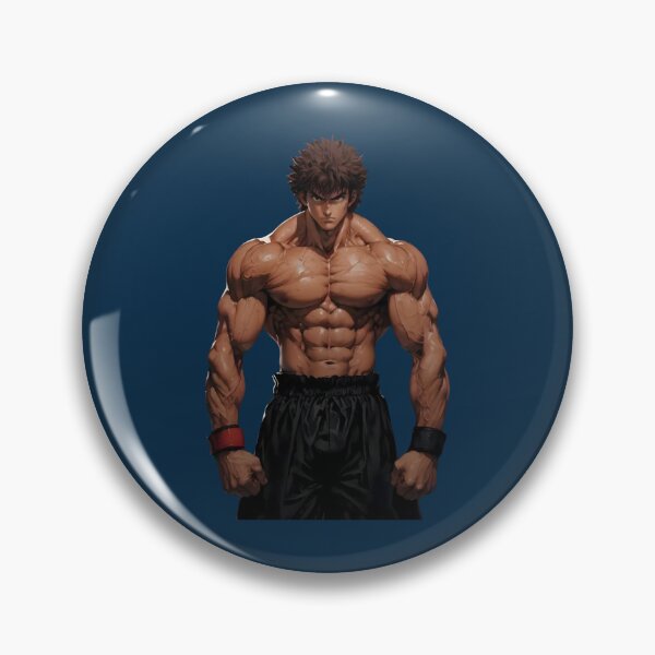 Item preview, Baki Hanma Realistic Physique Art designed and sold by KinleeBarr.