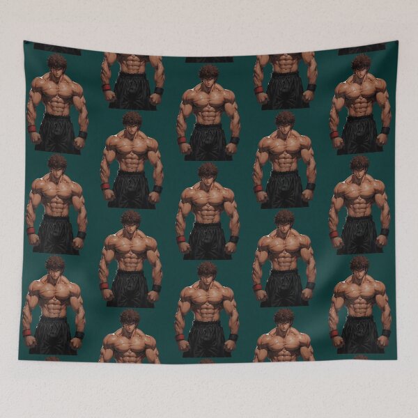 Item preview, Baki Hanma Realistic Physique Art designed and sold by KinleeBarr.