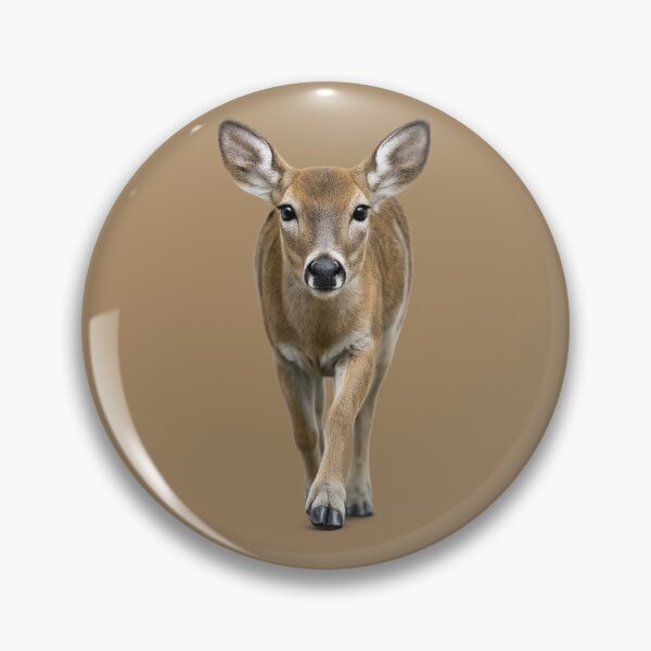Item preview, Doe Approaching Wildlife Portrait designed and sold by BROHLine Studio.
