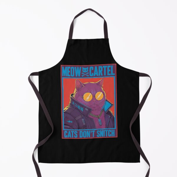 Item preview, MEOW CARTEL – Cyberpunk Mafia Cat designed and sold by RedHDesign.