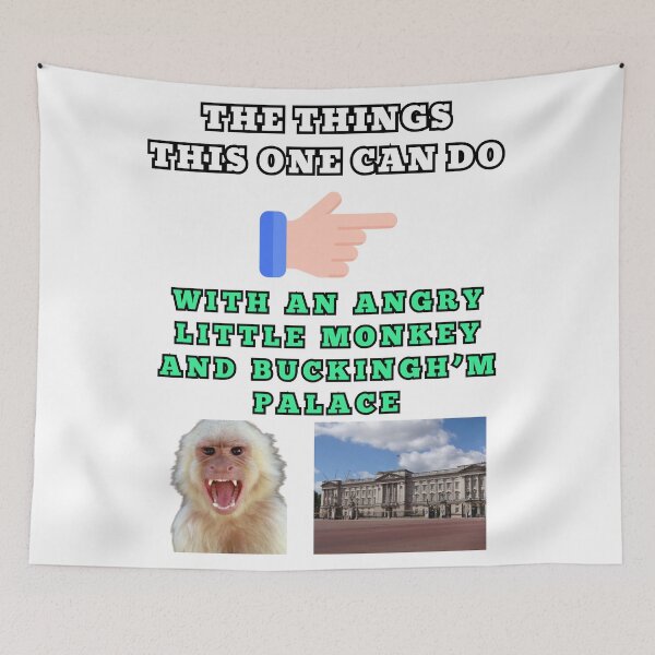 Item preview, The things this one can do with an angry monkey and buckingham palace designed and sold by Goode-sense2025.