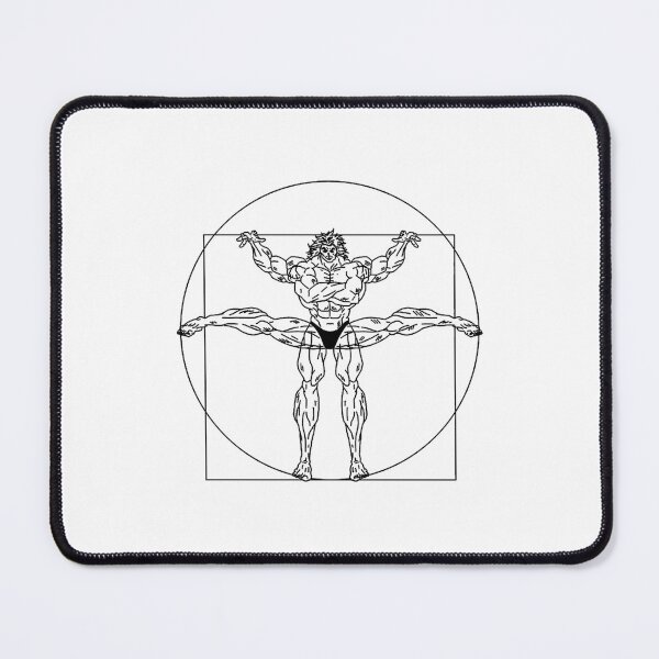 Item preview, Baki Vitruvian Man Bodybuilder Art designed and sold by KinleeBarr.