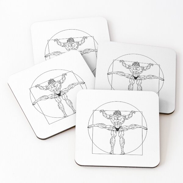 Item preview, Baki Vitruvian Man Bodybuilder Art designed and sold by KinleeBarr.