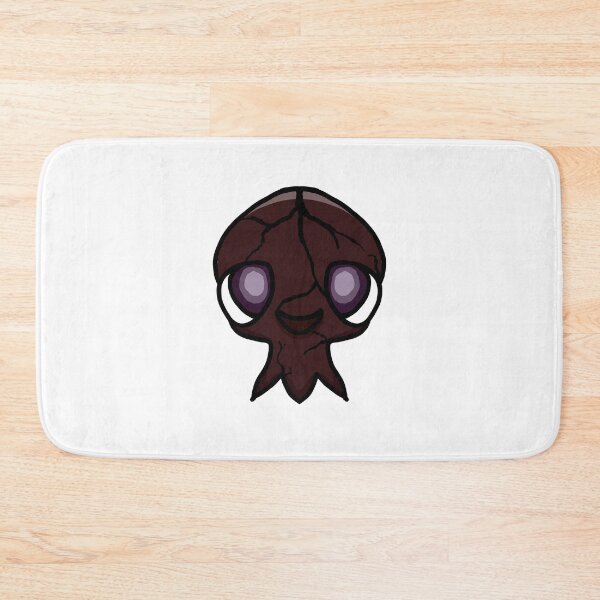 Item preview, Cute Cracked Skull Monster Maroon – Spooky Kawaii Sticker Art designed and sold by davidmalec.