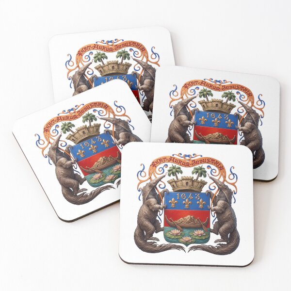 Item preview, Coat of arms French Guiana designed and sold by tony4urban.