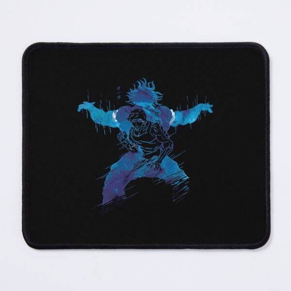 Item preview, Yujiro Hanma BaKi Blue Aura Power designed and sold by KinleeBarr.