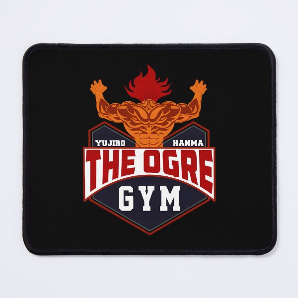 Item preview, Yujiro Hanma Ogre Gym Text designed and sold by KinleeBarr.
