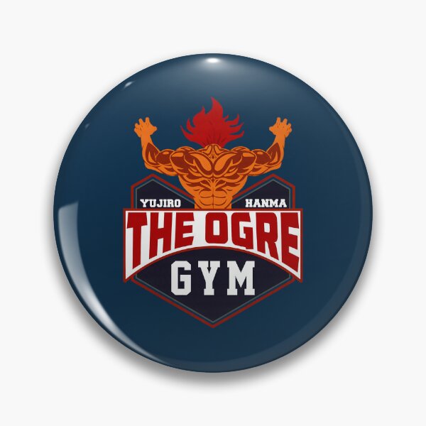 Item preview, Yujiro Hanma Ogre Gym Text designed and sold by KinleeBarr.