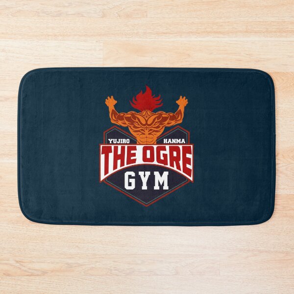 Item preview, Yujiro Hanma Ogre Gym Text designed and sold by KinleeBarr.