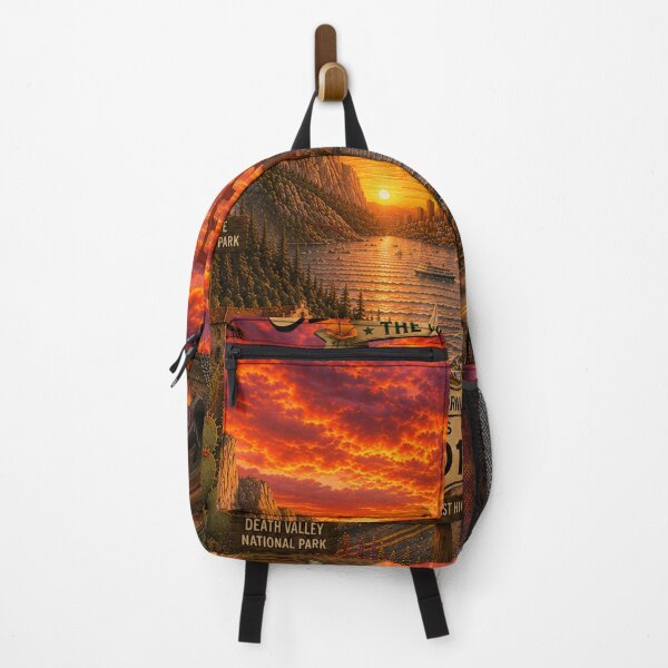 Item preview, California Vintage Travel Poster/Sticker | Golden State Scenic Mountain & Coast Badge/Poster designed and sold by Swanny's Custom T-shirt and Gift Designs.