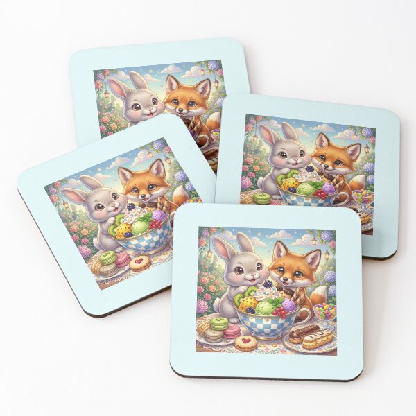 Item preview, ​Sweet moments in the magical garden with friends. designed and sold by JoyNest = "The nest of joy".