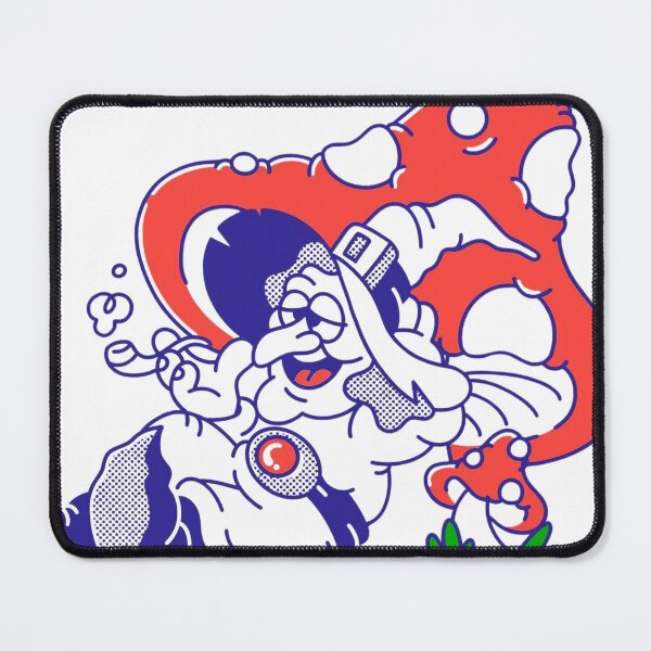 Item preview, Giant Mushroom Surreal Psychedelic Cartoon designed and sold by karyosagumo.