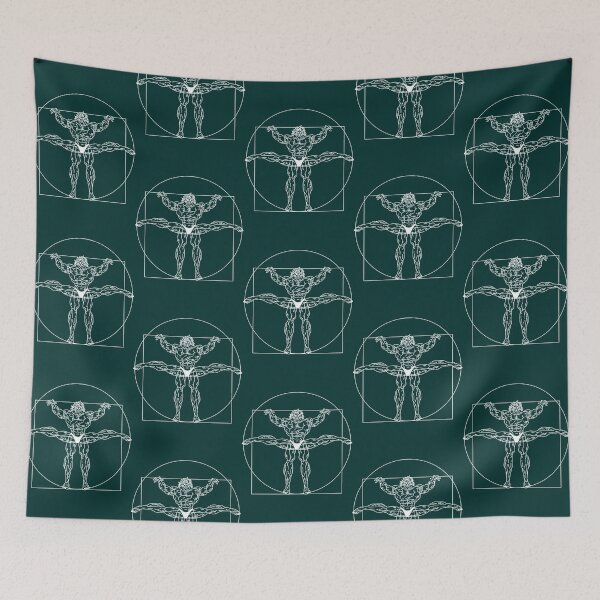 Item preview, Yujiro Vitruvian Man Demon Back designed and sold by KinleeBarr.