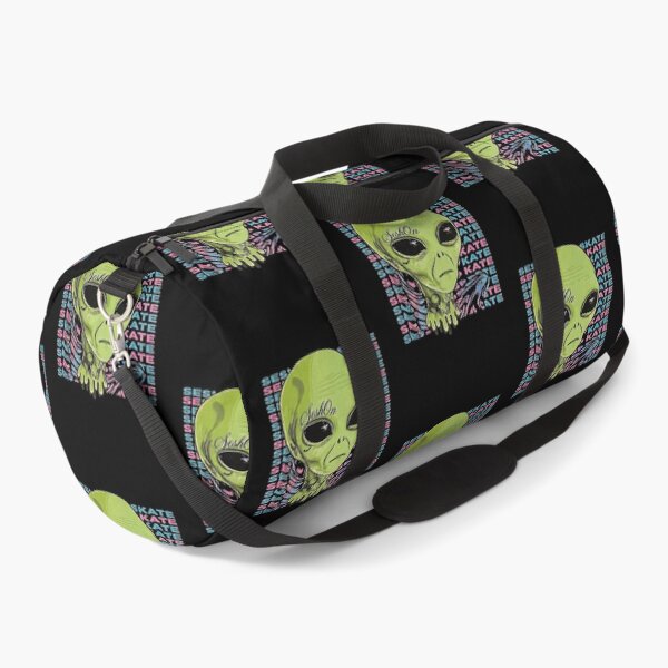 Item preview, Skater Alien Head Retro Vaporwave Style designed and sold by DanniJordan.