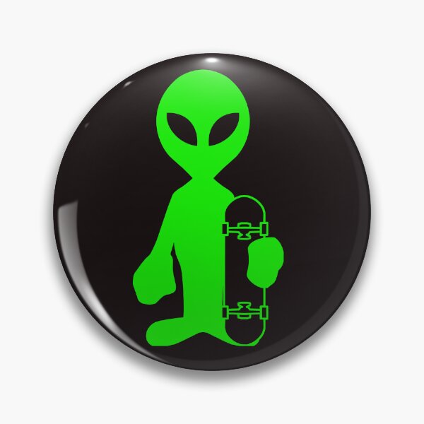 Item preview, Skateboarding Alien designed and sold by Area52FL.