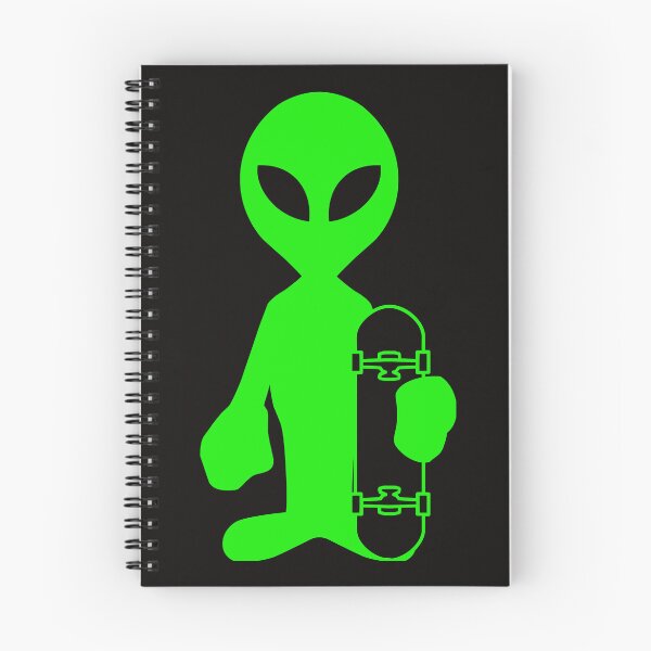 Item preview, Skateboarding Alien designed and sold by Area52FL.