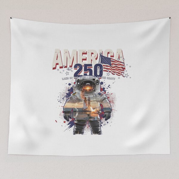 Item preview, America 250 Cape Canaveral T-Shirt | Astronaut Rocket Launch Patriotic 1776-2026 Tee v1 designed and sold by DarylWelsh2024.