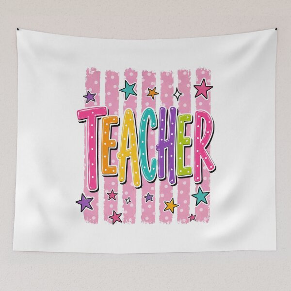 Item preview, Stripes Teacher, Teacher Lover, Best Teacher Ever designed and sold by vintagearttee.