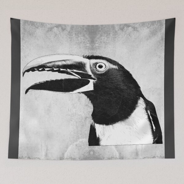Item preview, Aracari Toucan With Open Serrated Bill designed and sold by Ghoul Enterprises.