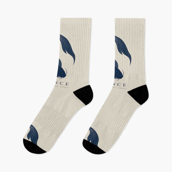 Item preview, Minimalist Koi Fish Balance Line Art Wellness Logo Design designed and sold by Panom Suavichien.