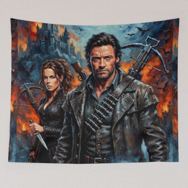 Item preview, Van Helsing Monster Hunter Fine Art Tribute designed and sold by Art's Diner.
