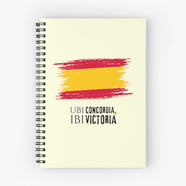 Item preview, Where there is unity, there is victory | Ubi concordia, ibi victoria | Spanish Flag designed and sold by Skaldcraft.