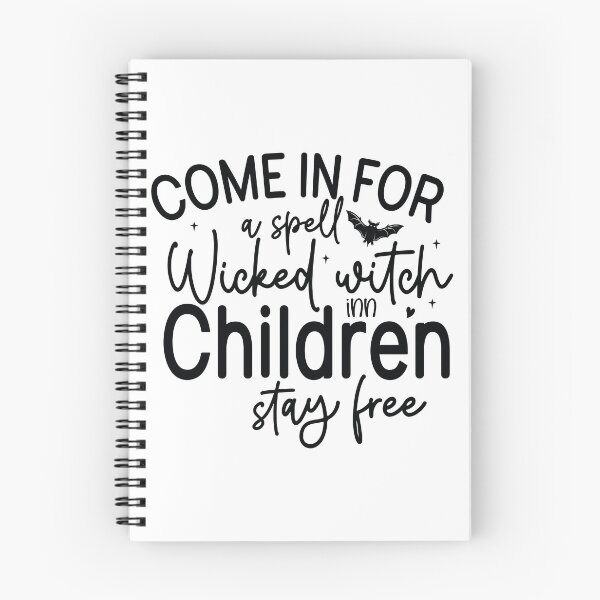 Item preview, Come In For A Spell Wicked Witch Inn Children Stay Free - Autumn Halloween Vibes Quotes Retro Gift designed and sold by FuzionRaptor.